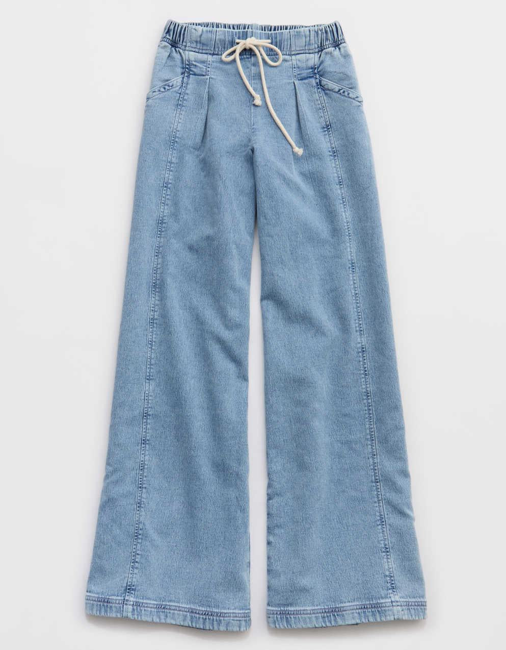 Aerie Daydream Denim Stretch Trouser