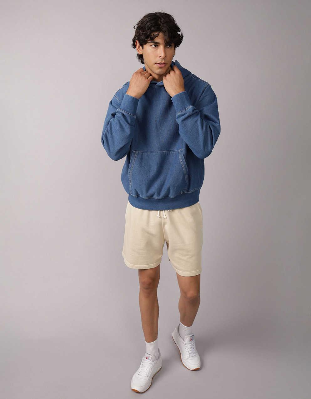 AE Heavyweight Terry Indigo Hoodie