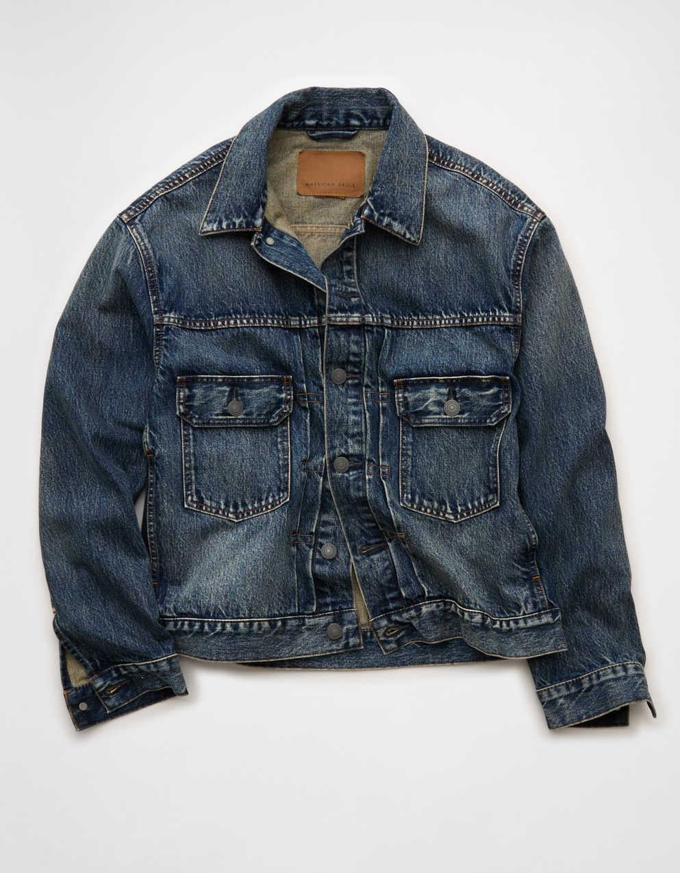 AE Boxy Denim Trucker Jacket