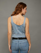 AE Lace-Up Denim Corset