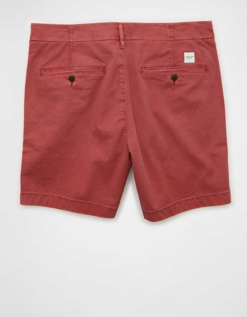 AE 7" Flex Lived-In Khaki Short