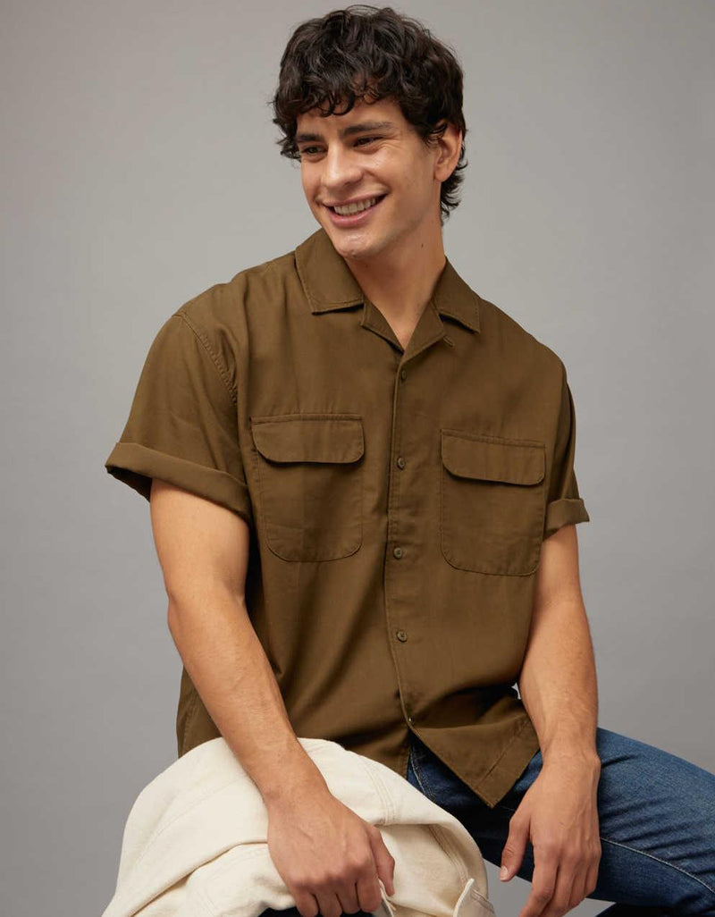 AE Poolside Camp Collar Shirt