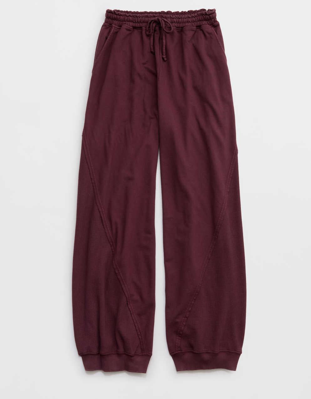 Aerie Unwind Waffle Jogger