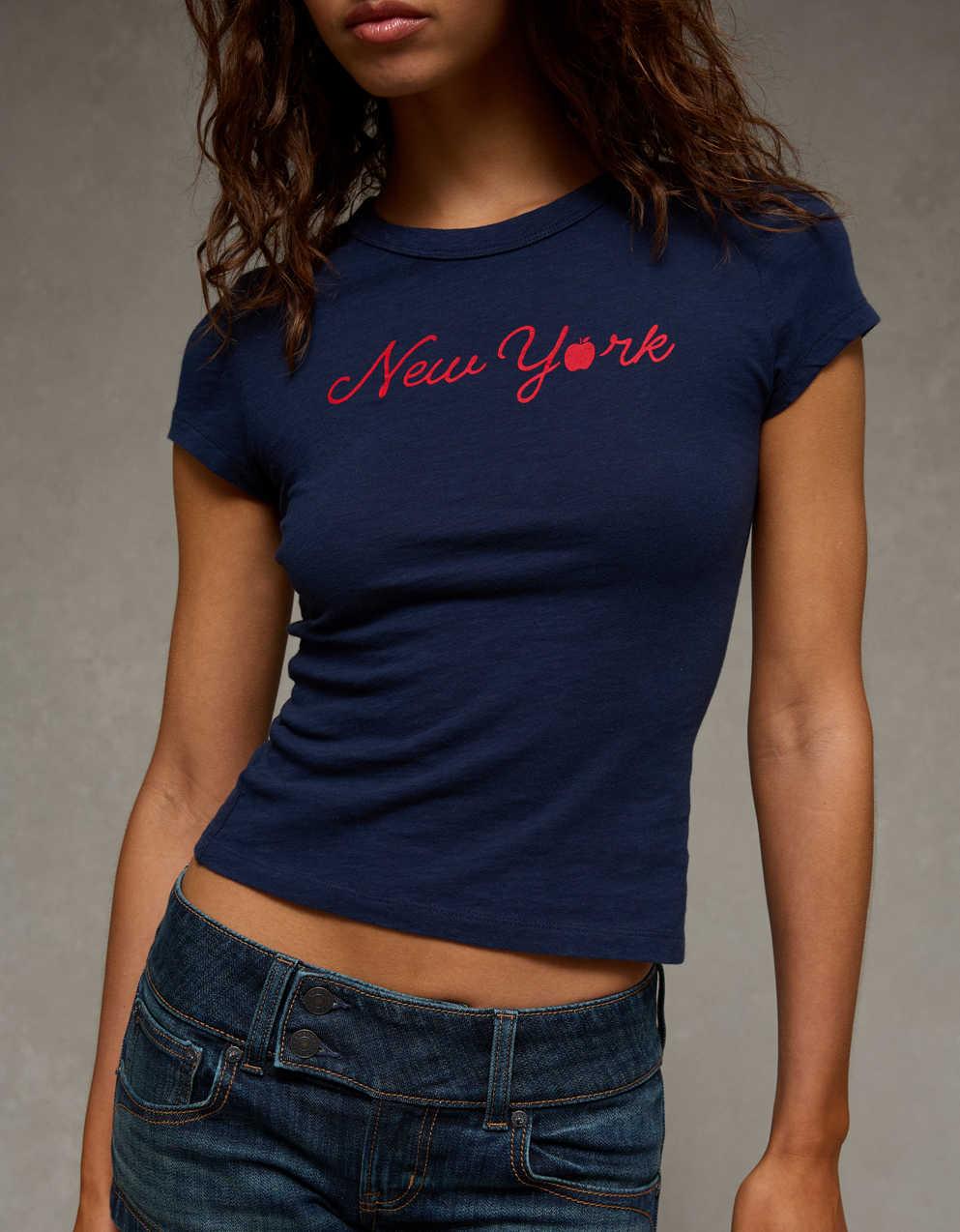 AE Hey Baby Cotton Slub Tee
