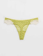 Show Off Sheer Happiness Lace Thong Underwear