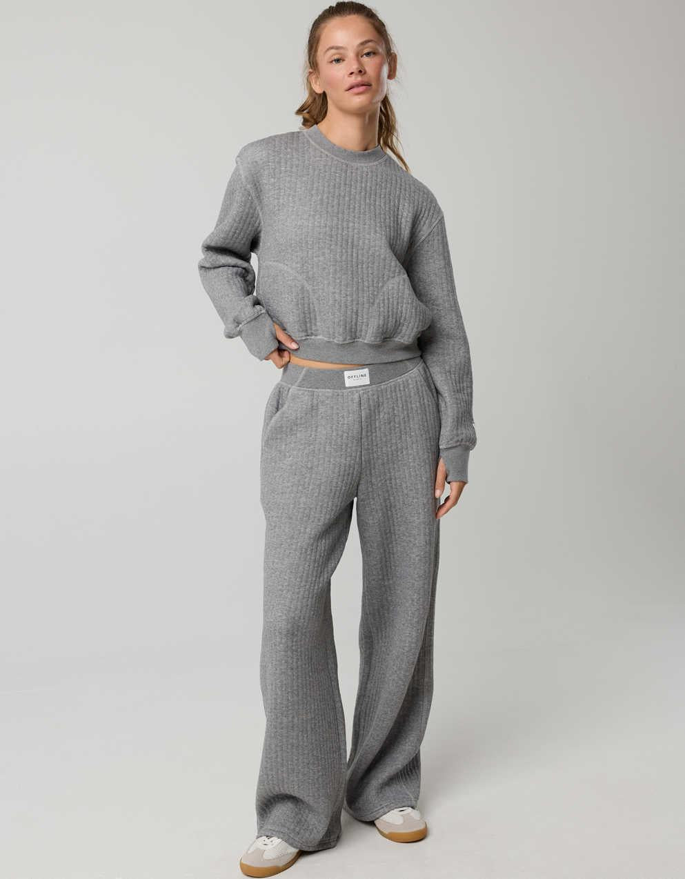 OFFLINE By Aerie Coffee Run Crewneck
