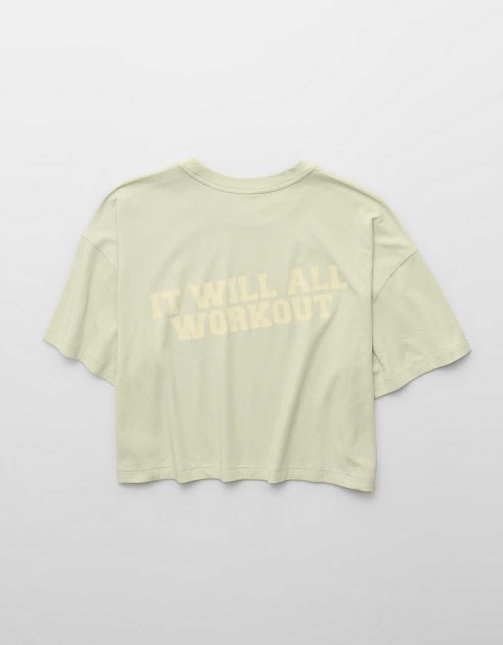 OFFLINE By Aerie Let's Stretch Cropped T-Shirt