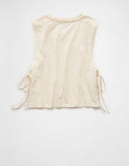 AE Sunchaser Side-Tie Muscle Tank Top