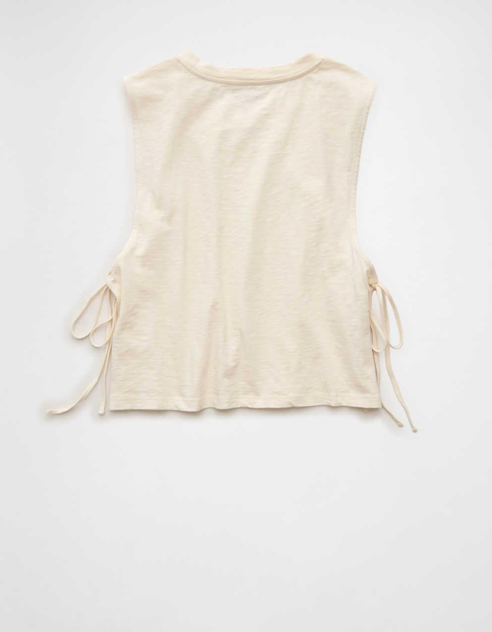 AE Sunchaser Side-Tie Muscle Tank Top