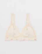 Superchill Pointelle Padded Triangle Bralette