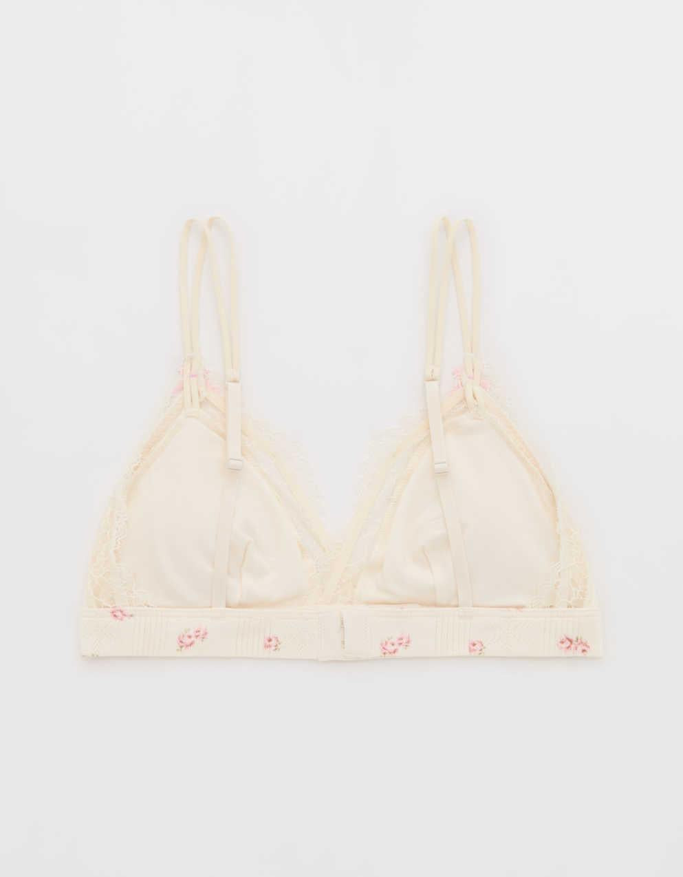 Superchill Pointelle Padded Triangle Bralette
