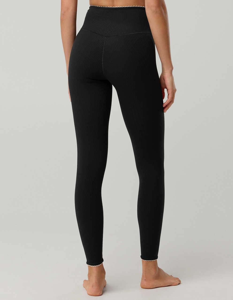 OFFLINE By Aerie Real Me XTRA Ribbed Picot Trim Crossover Legging