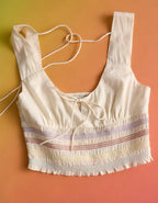 AE Pride Smocked Crop Top
