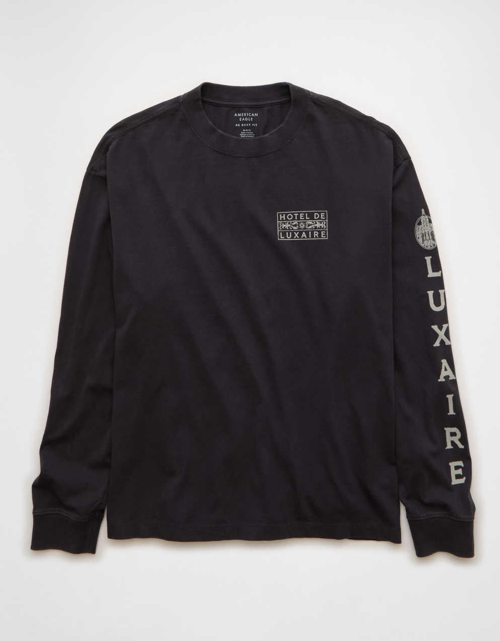 AE Boxy Long Sleeve Graphic T-Shirt