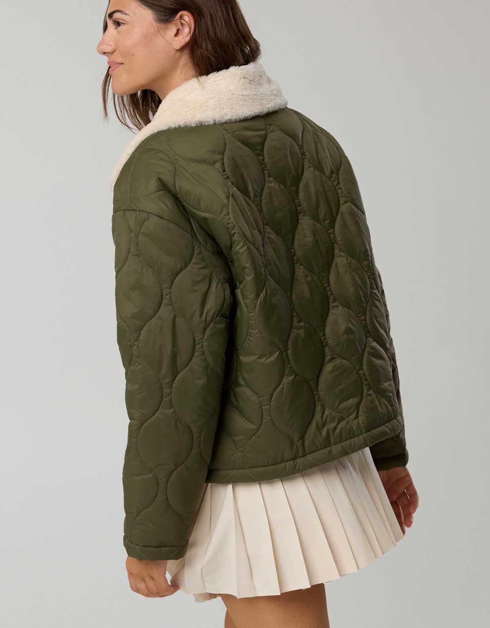 OFFLINE By Aerie Quilted Chore Jacket