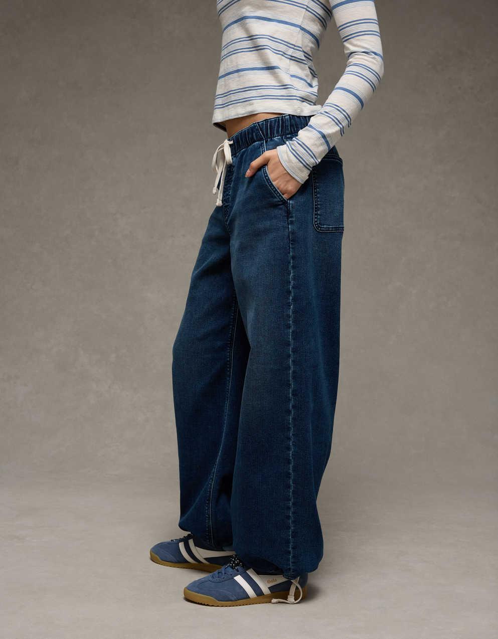 AE Cozy Dreamy Drape Convertible Jogger