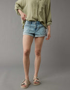 AE Dreamy Drape Stretch Denim Easy Shortie