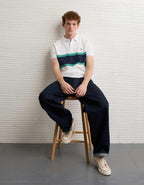 AE Slim Fit Logo Pique Polo Shirt