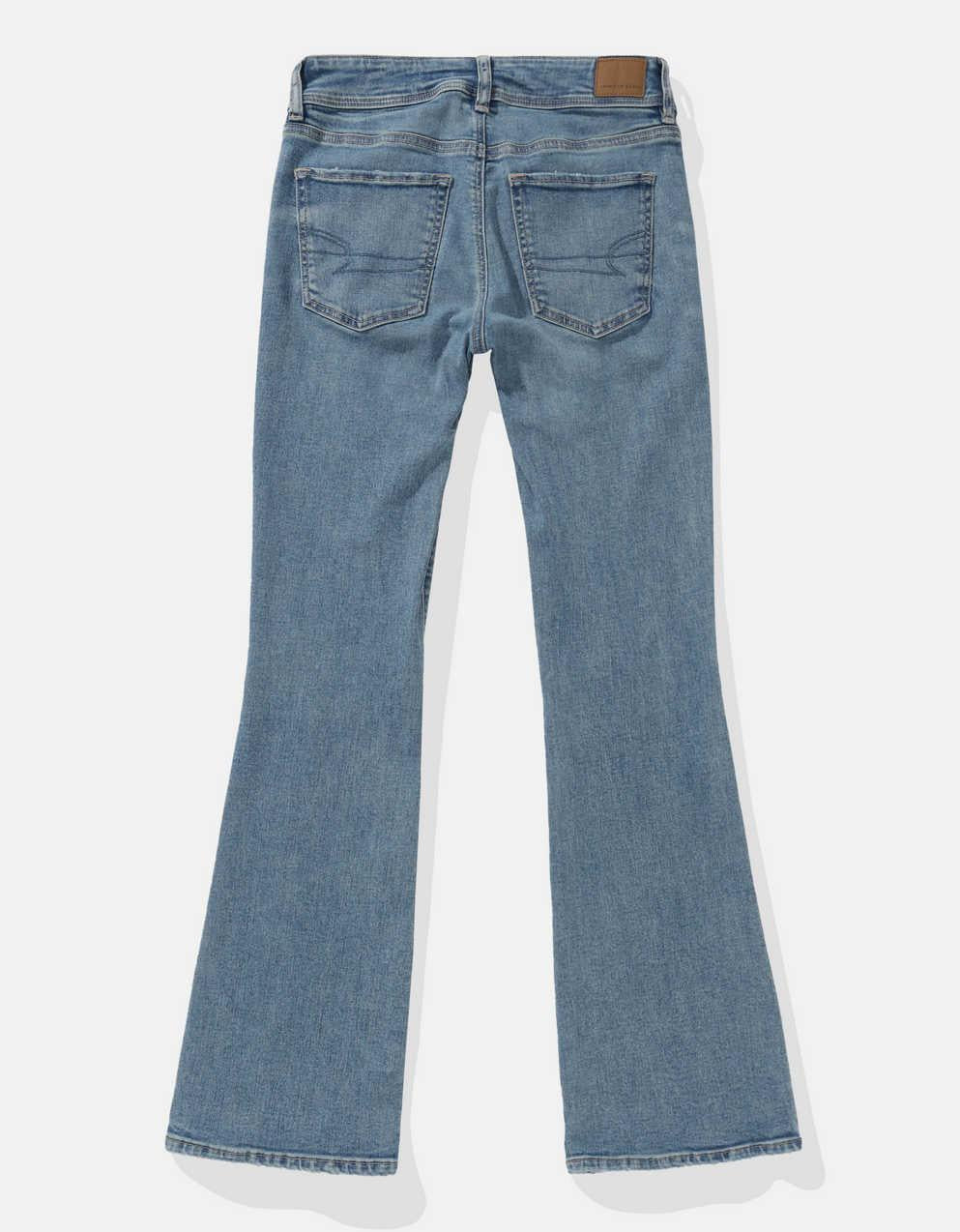 AE Next Level Ripped Low-Rise Kick Bootcut Jean