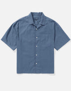 AE Poolside Linen-Blend Button-Up Shirt