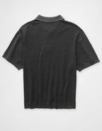 AE Garment-Washed Sweater Polo