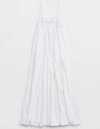 Aerie Gauzy Tie Back Maxi Dress