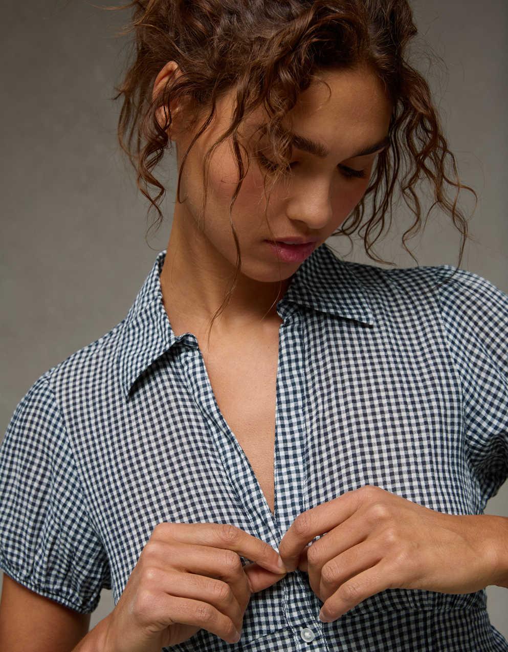 AE Short Sleeve Button Up Shirt