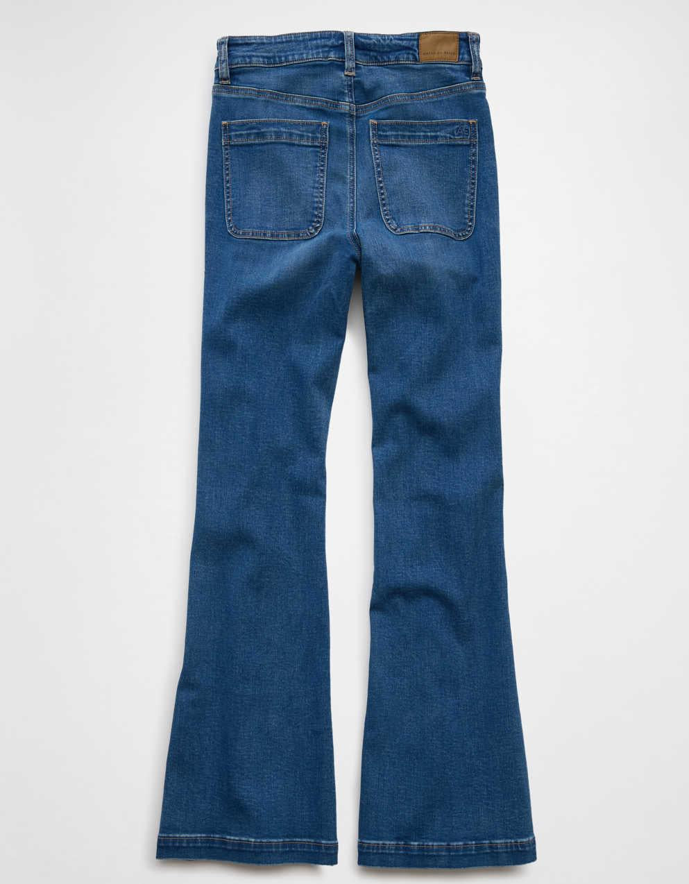 AE Next Level Super High-Waisted Flare Jean