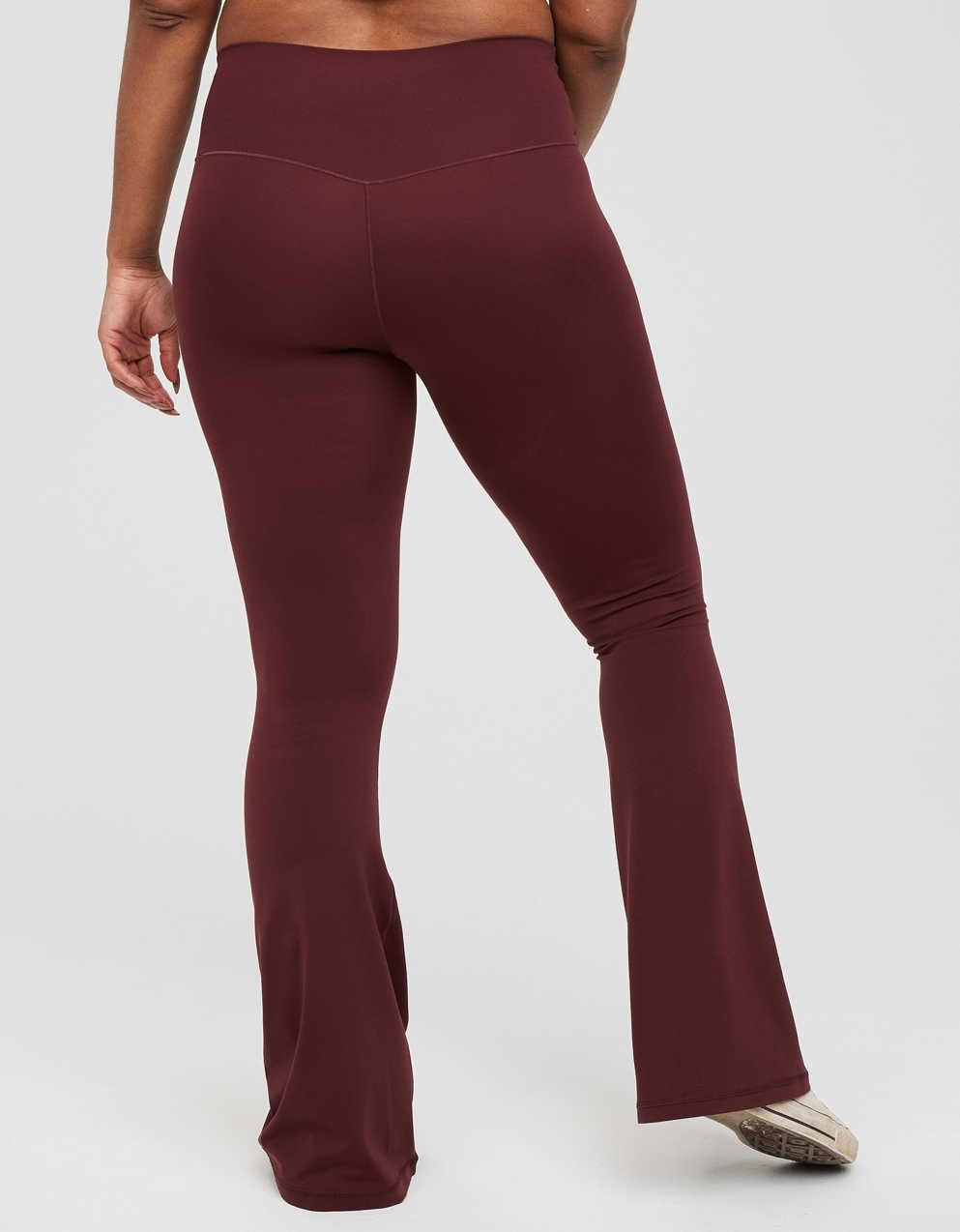 OFFLINE By Aerie Real Me High Waisted Crossover Flare Legging