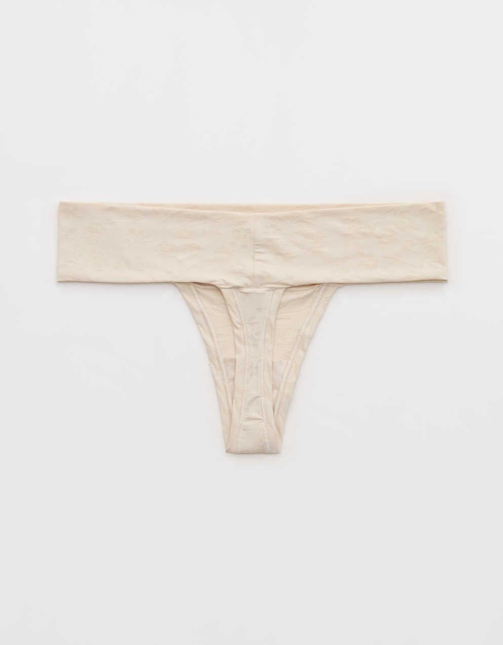 SMOOTHEZ Everyday Jacquard Thong Underwear