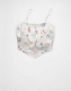 AE Linen-Blend Bandana Top