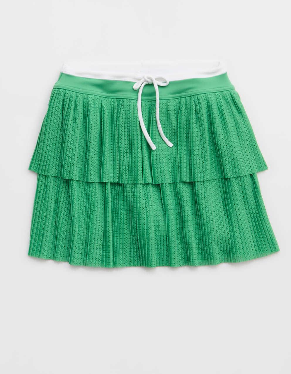 OFFLINE By Aerie Real Me Pleated Mesh Skort