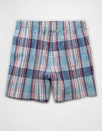 AEO Men's Poplin Plaid Classic Pocket Boxer Short