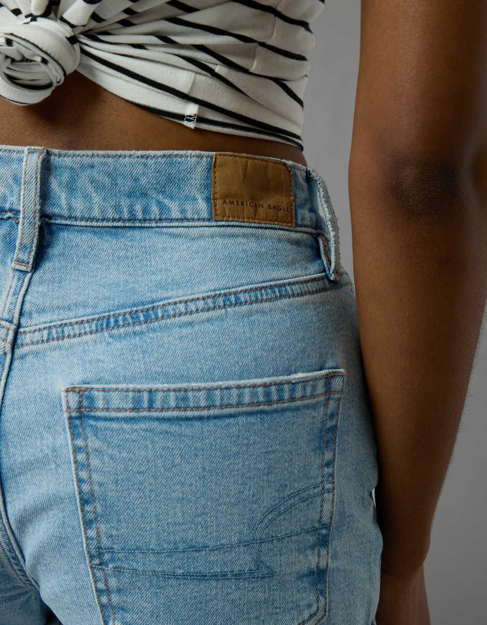 AE 6" Strigid Super High-Waisted Relaxed Denim Short