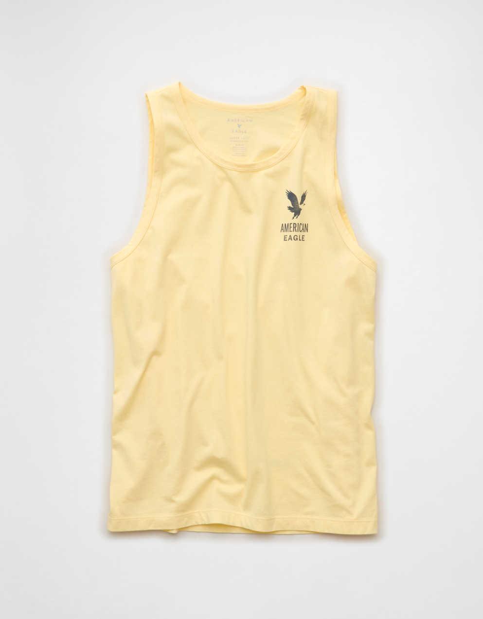 AE Standard Fit Lightweight Logo Graphic Tank Top