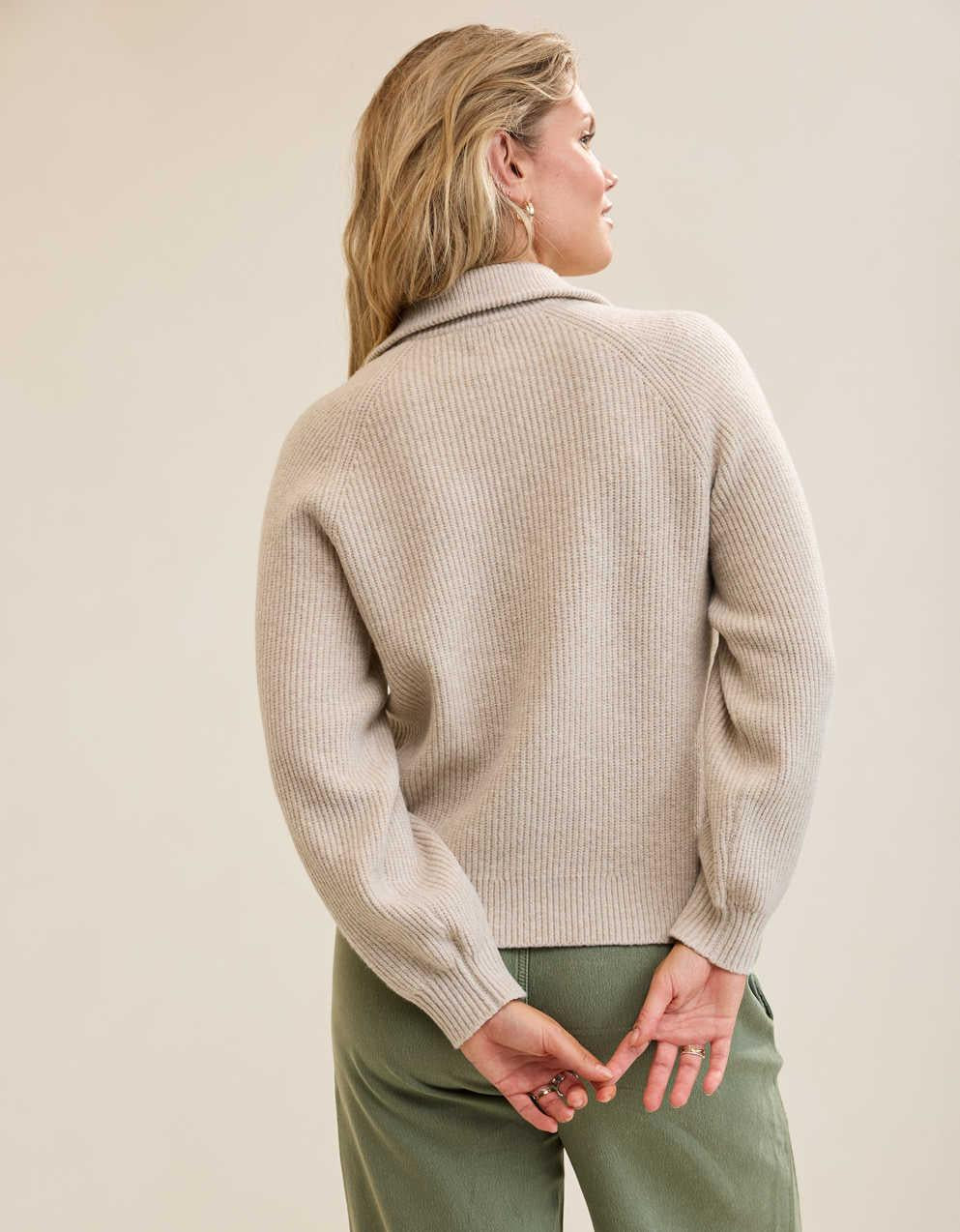 Aerie Classic Quarter Button Sweater