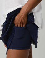 OFFLINE By Aerie Real Me Pleated Mesh Skort