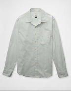 AE Everyday Button-Up Linen Shirt