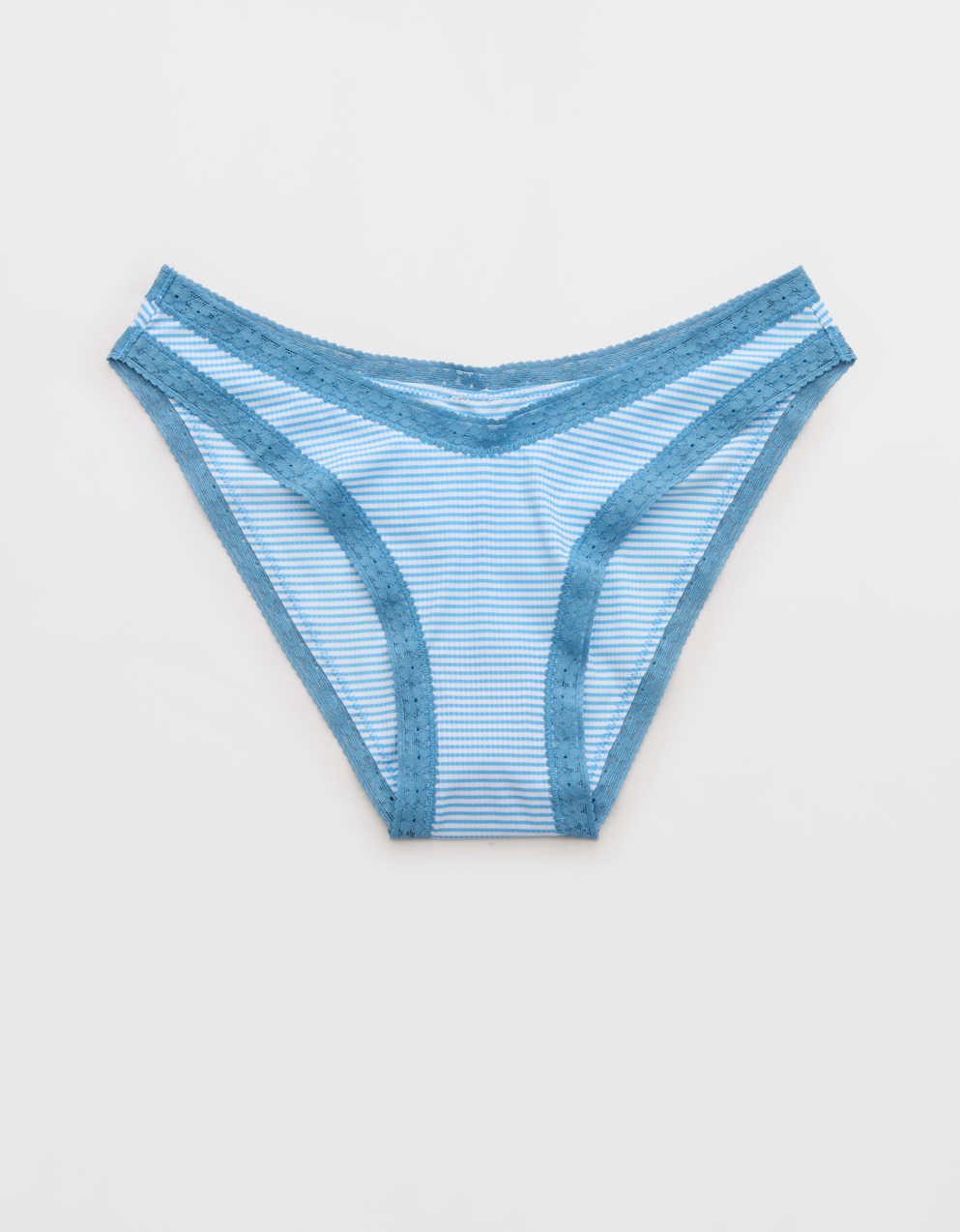 SMOOTHEZ Microfiber Lace Bikini Underwear