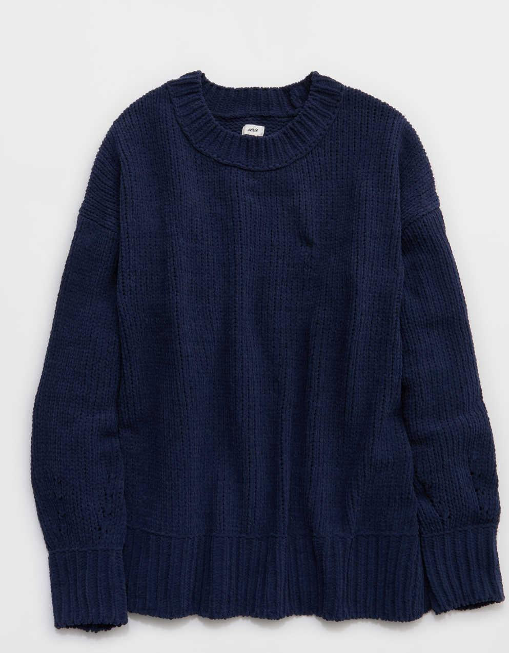 Aerie Like Candy Crew Sweater