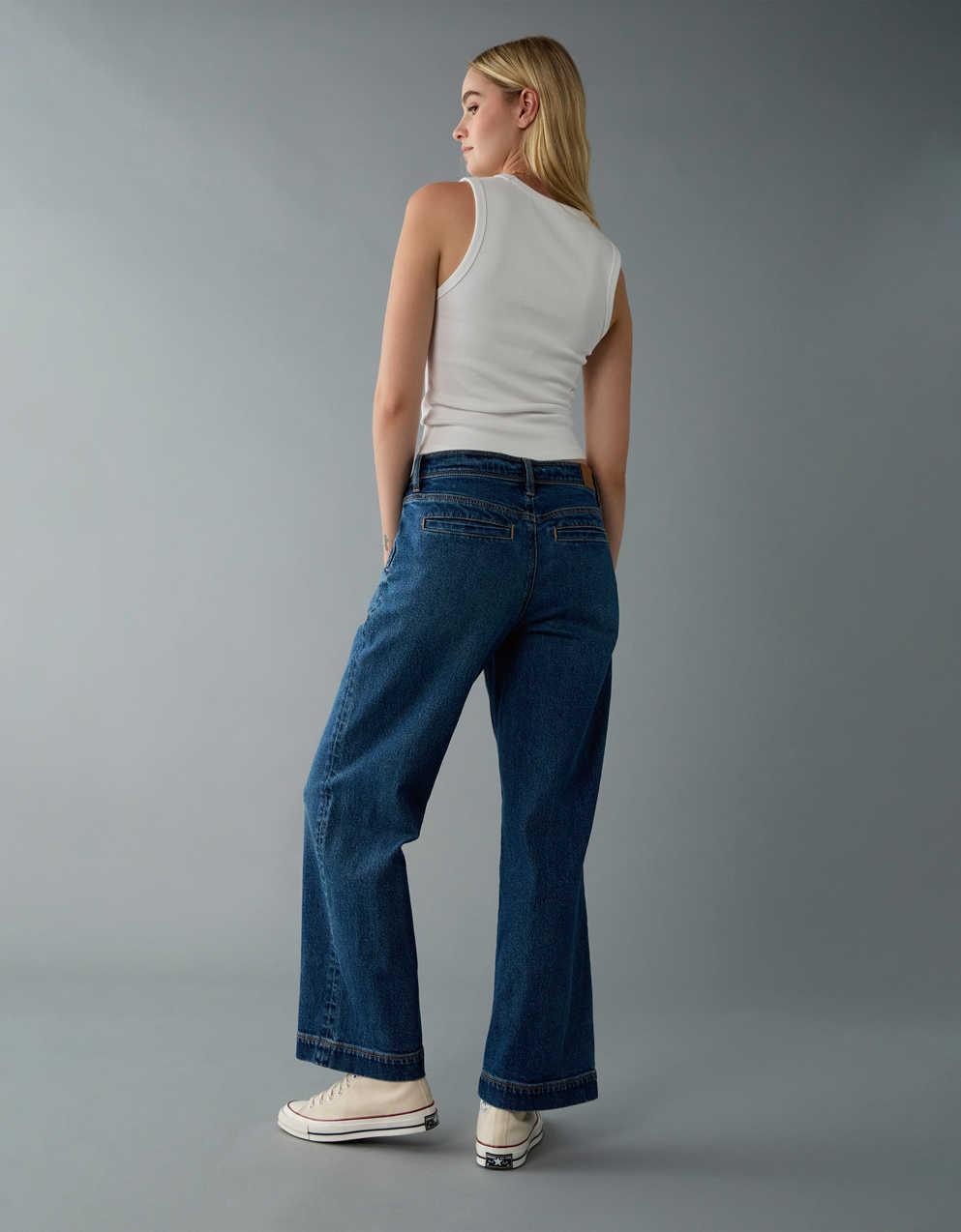 AE Stretch High-Waisted Stovepipe Jean