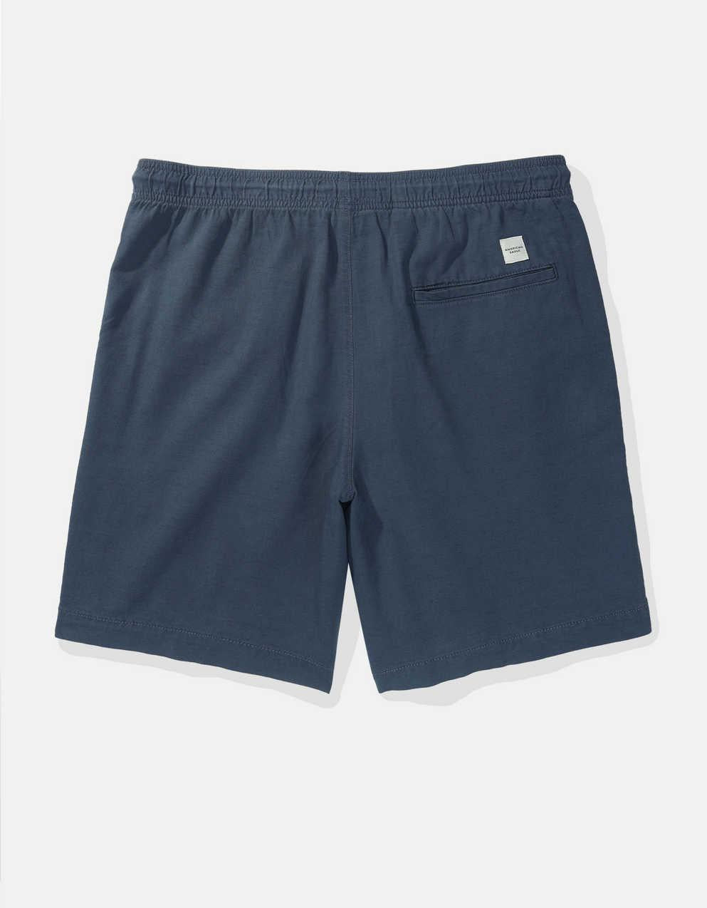 AE 7" Linen-Blend Lived-In Trekker Short
