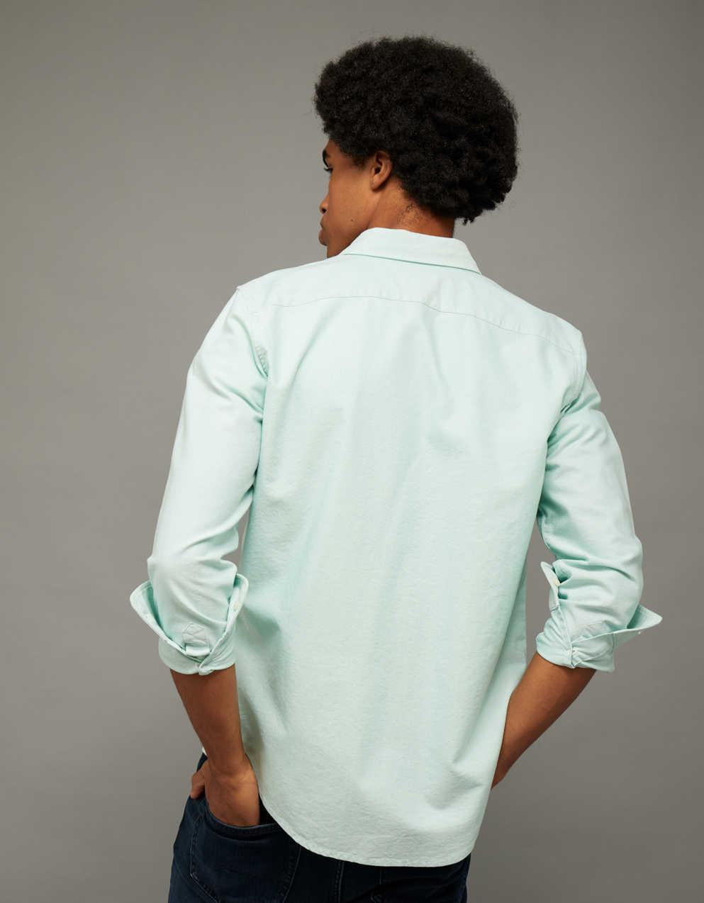 AE Everyday Slim Oxford Button-Up Shirt