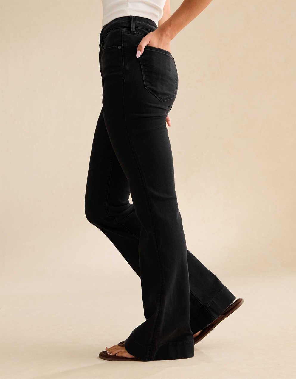 AE Super High-Waisted Flare Jean