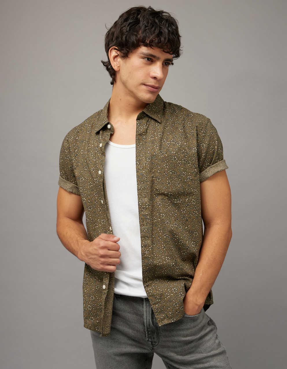 AE Short Sleeve Button Up Shirt