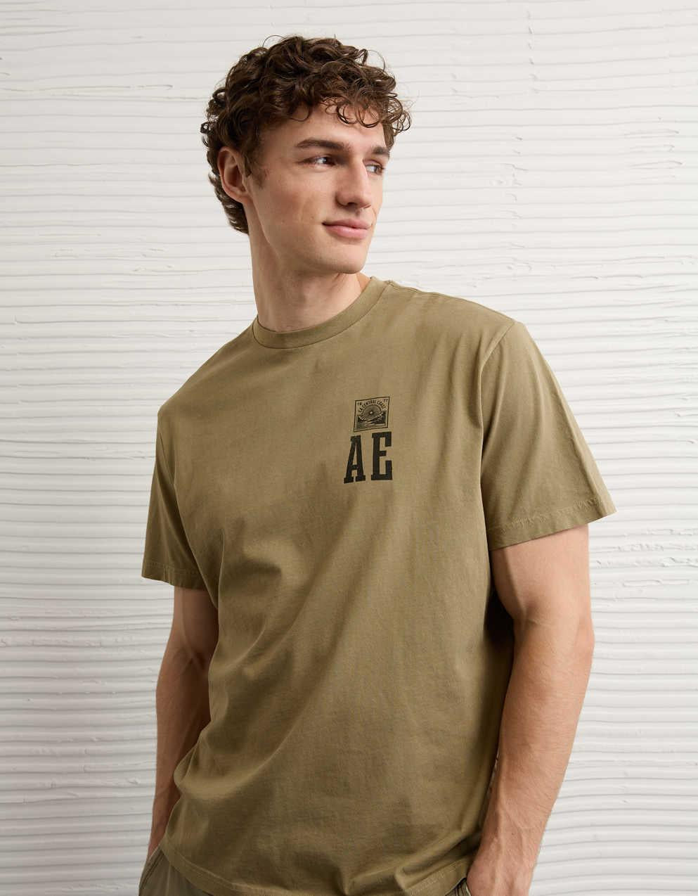 AE Standard Fit Graphic Logo T-Shirt