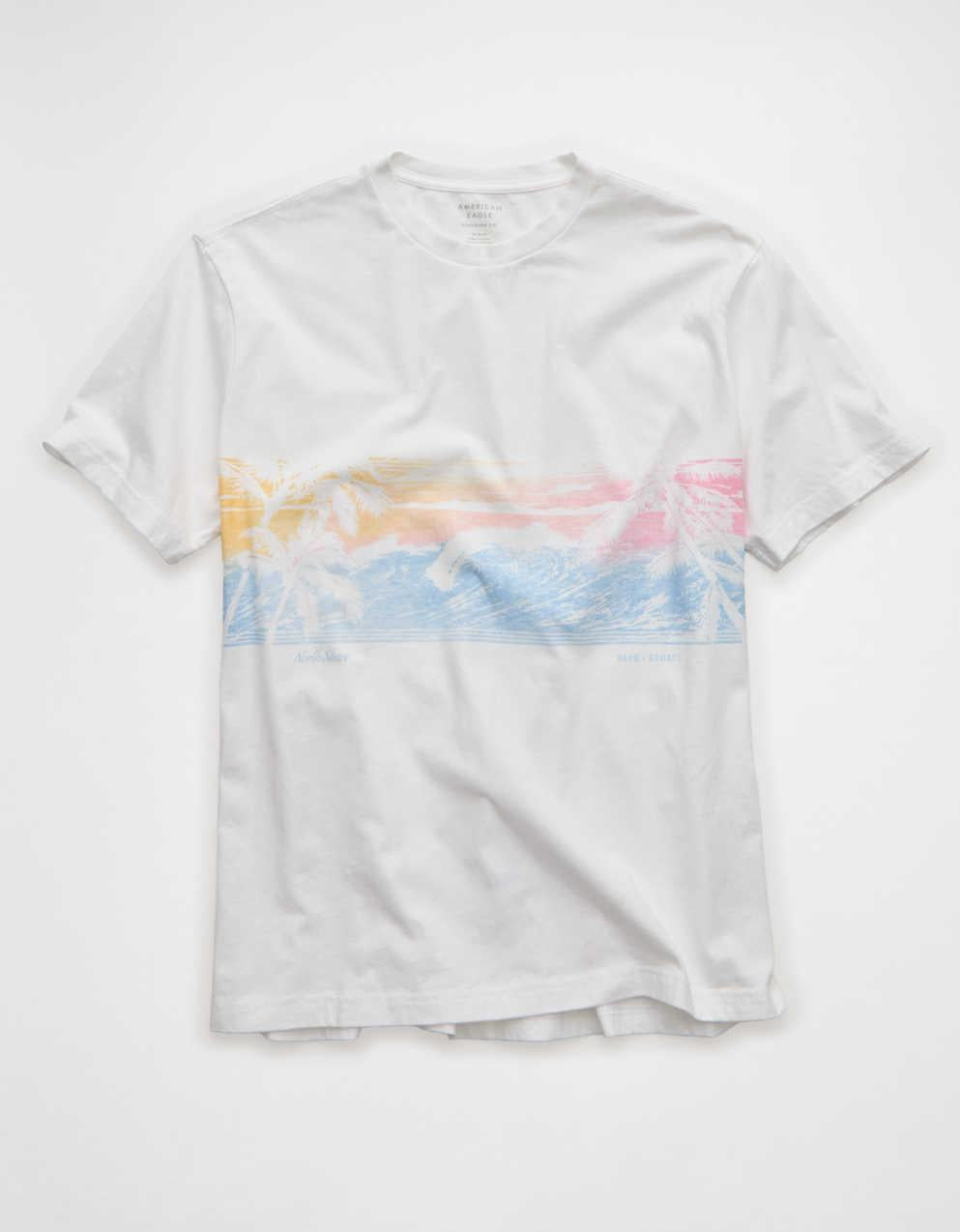 AE Standard Fit Destination Graphic T-Shirt