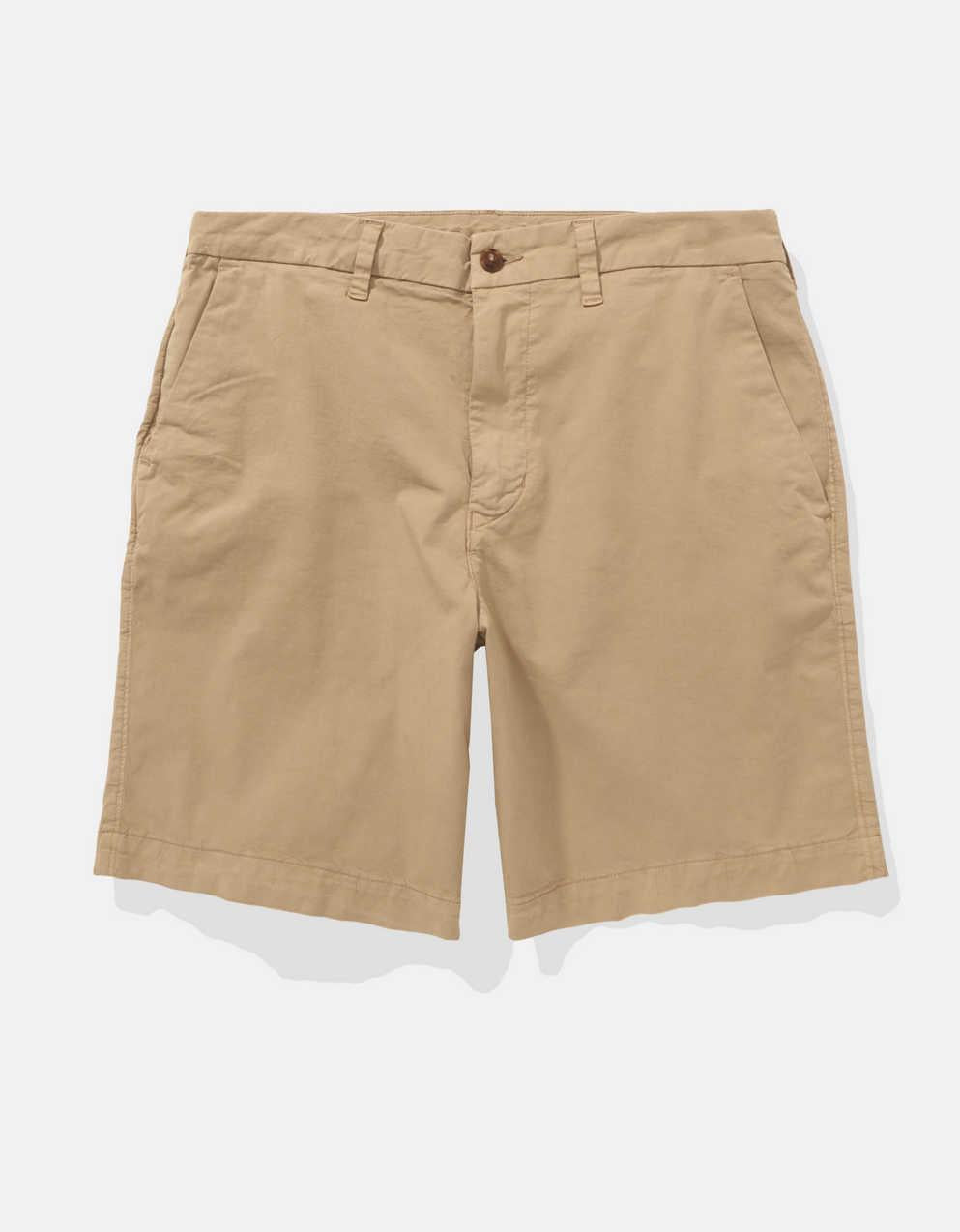 AE 9" Flex Khaki Short
