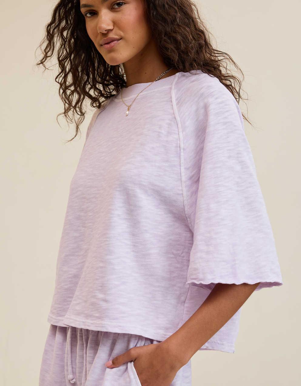 Aerie It's Casual Knit Slub T-Shirt
