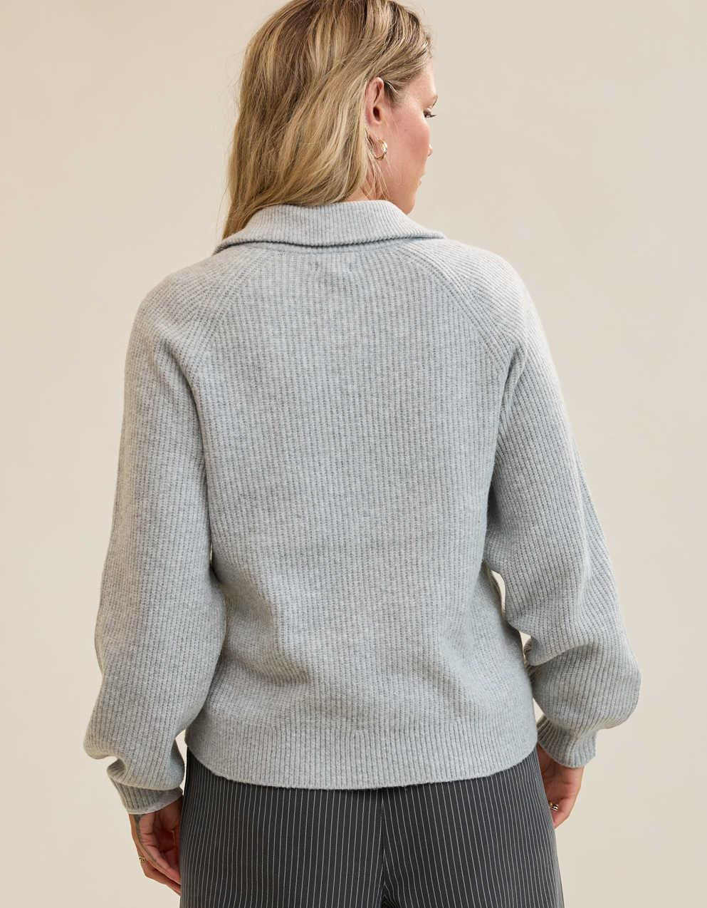 Aerie Classic Quarter Button Sweater